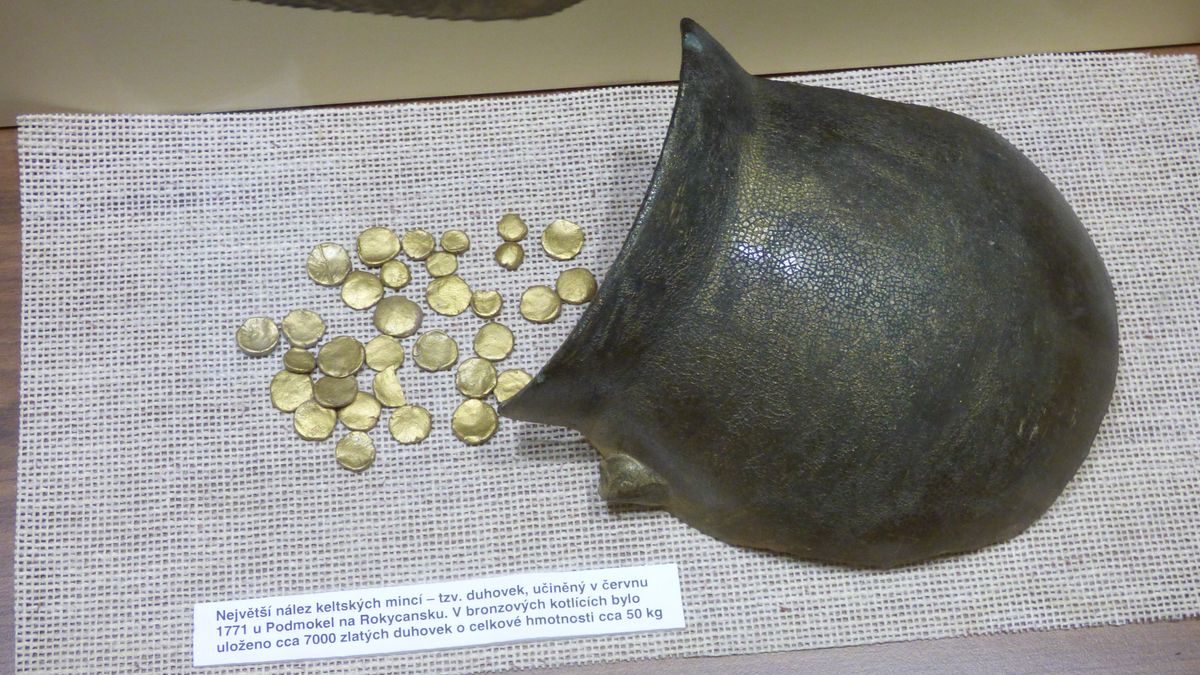 Z muzea v Bavorsku ukradli keltský poklad, mince vyražené na českém území